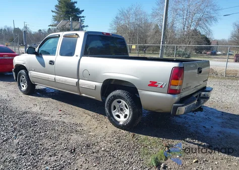 1999 Chevrolet Silverado 1500 Ls из США, поврежденный, VIN 1GCEK19T7XE233695